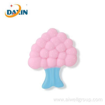 Cute Tree Shape Chewing Toys Silicone Baby Teether